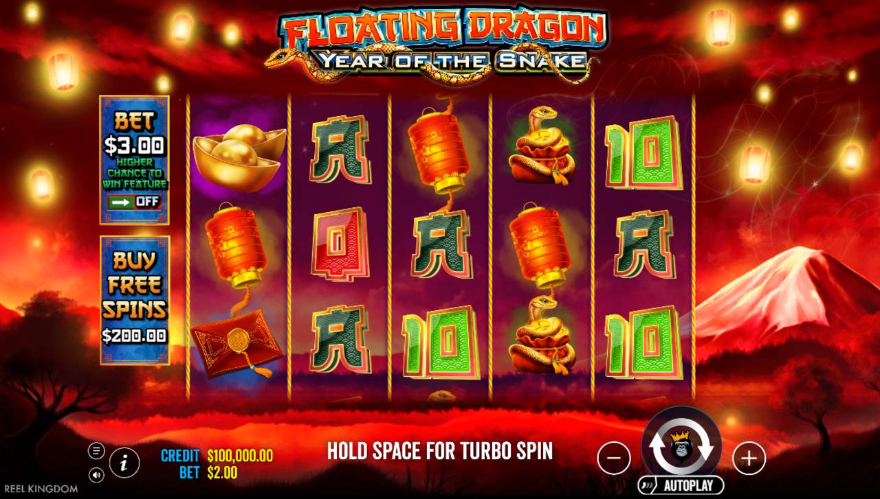 Floating Dragon Year Of The Snake (Pragmatic Play) Image 2